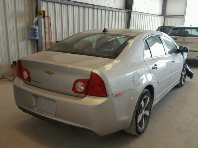 1G1ZC5E02CF181214 - 2012 CHEVROLET MALIBU 1LT SILVER photo 4