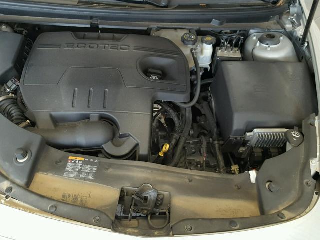 1G1ZC5E02CF181214 - 2012 CHEVROLET MALIBU 1LT SILVER photo 7