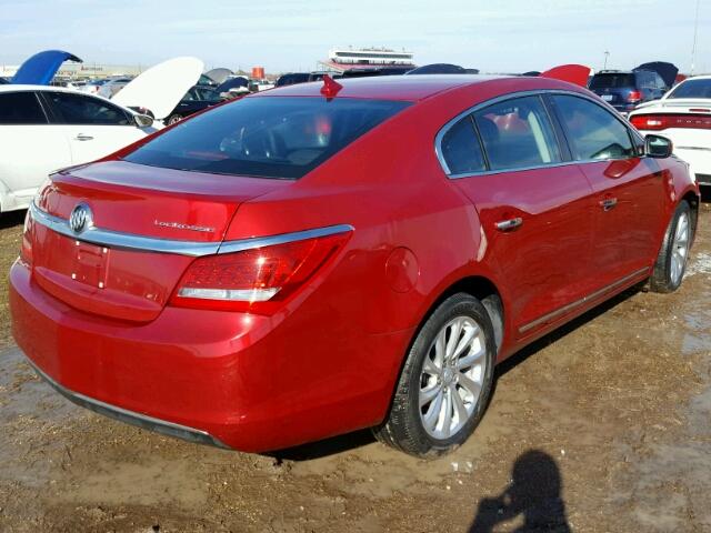 1G4GA5GRXEF259317 - 2014 BUICK LACROSSE RED photo 4