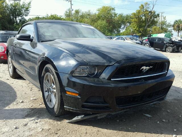 1ZVBP8EM3E5208492 - 2014 FORD MUSTANG BLUE photo 1