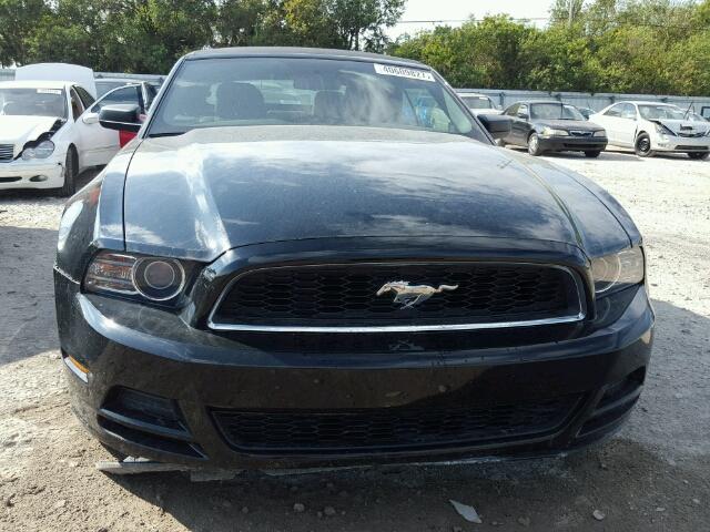 1ZVBP8EM3E5208492 - 2014 FORD MUSTANG BLUE photo 9