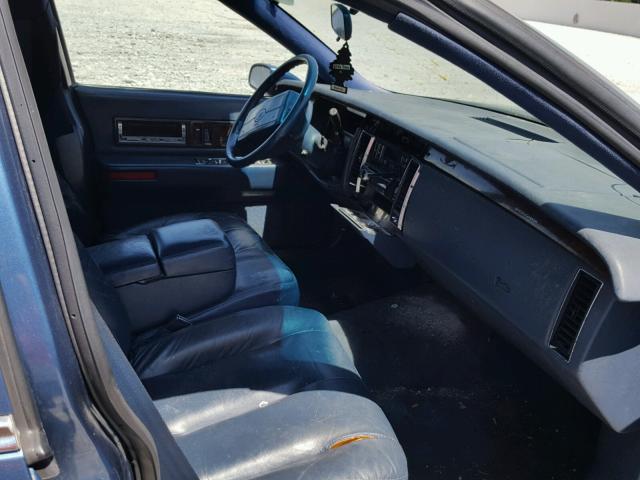 1G6DW5279PR721448 - 1993 CADILLAC FLEETWOOD BLUE photo 5