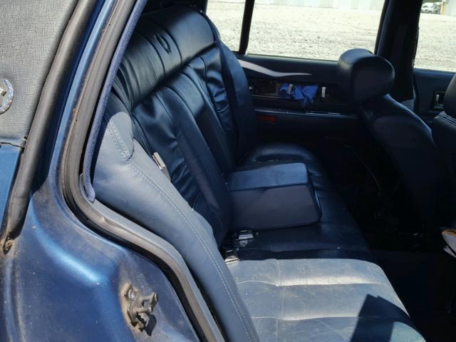 1G6DW5279PR721448 - 1993 CADILLAC FLEETWOOD BLUE photo 6