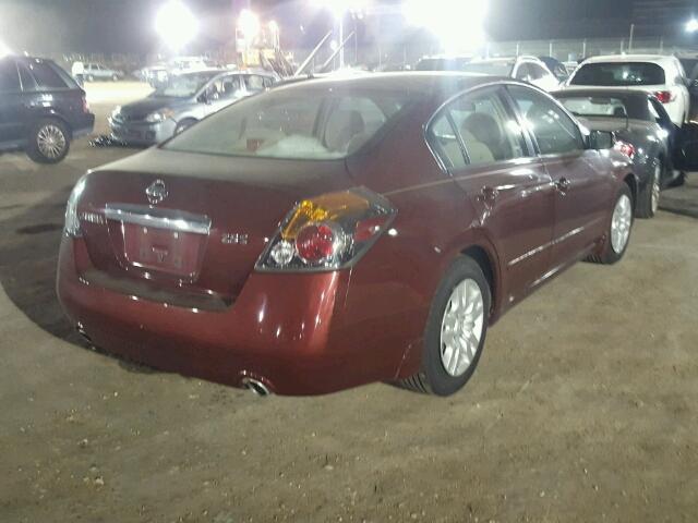 1N4AL2AP3AC189770 - 2010 NISSAN ALTIMA BURGUNDY photo 4