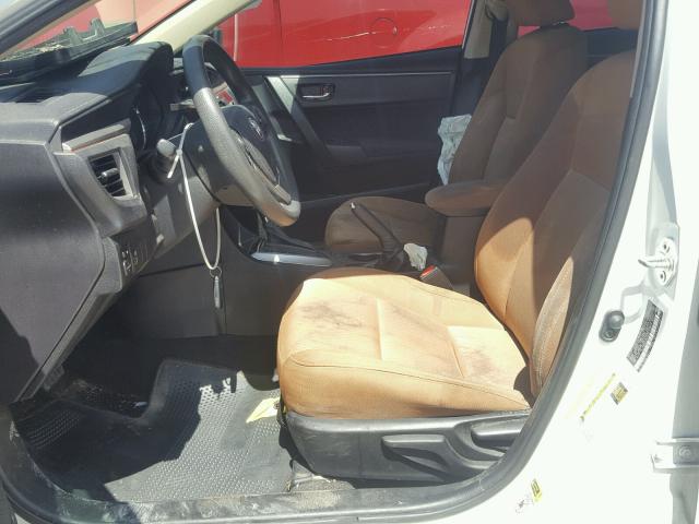 5YFBPRHEXEP067727 - 2014 TOYOTA COROLLA EC 白色 照片 5