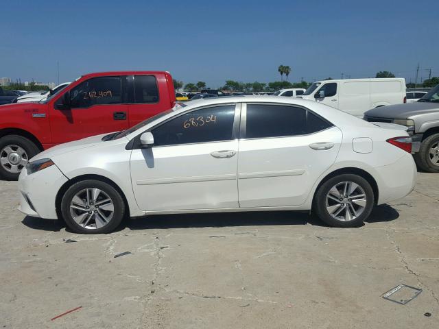 5YFBPRHEXEP067727 - 2014 TOYOTA COROLLA EC 白色 照片 9