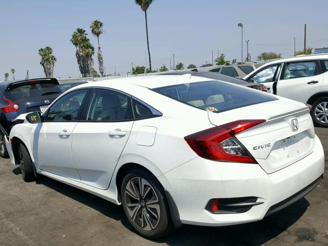2HGFC1F77HH656166 - 2017 HONDA CIVIC EXL 白色 照片 3