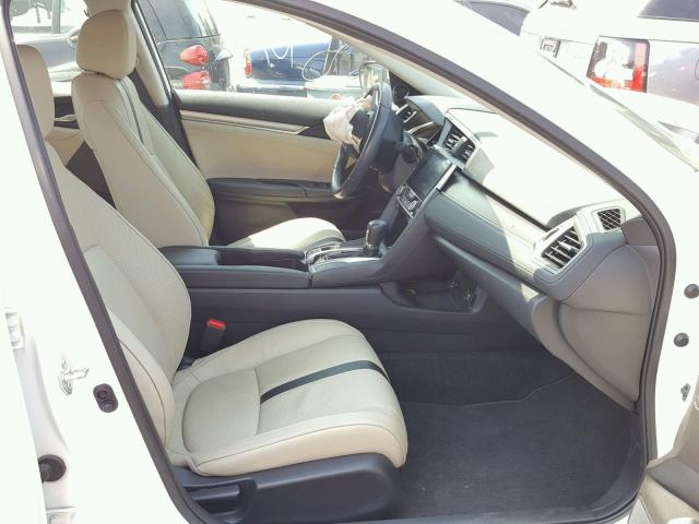 2HGFC1F77HH656166 - 2017 HONDA CIVIC EXL 白色 照片 5
