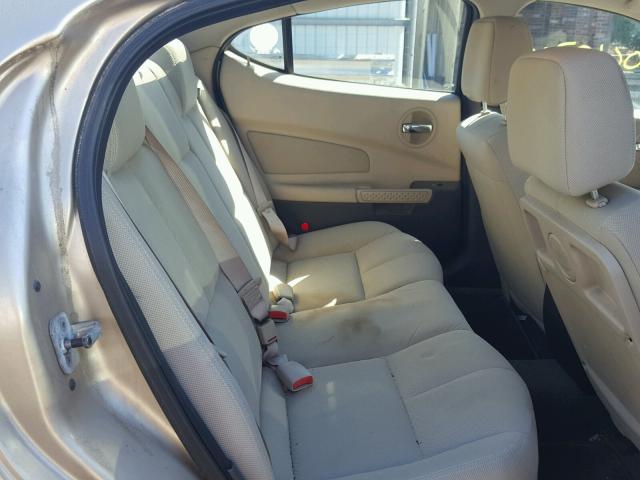 2G2WR524841196734 - 2004 PONTIAC GRAND PRIX BEIGE photo 6