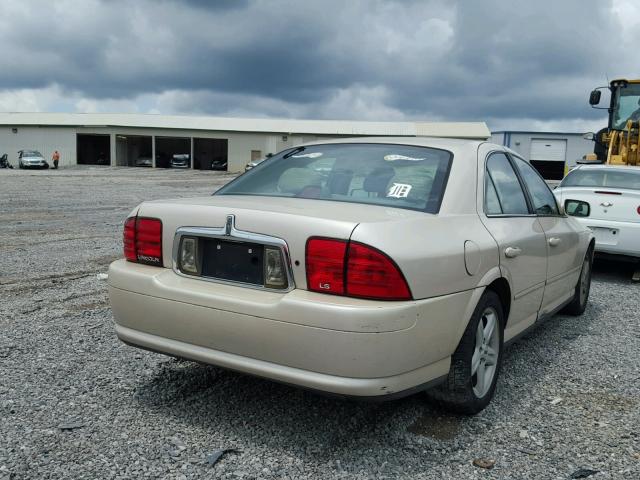 1LNHM87A7YY875511 - 2000 LINCOLN LS 奶油色 照片 4