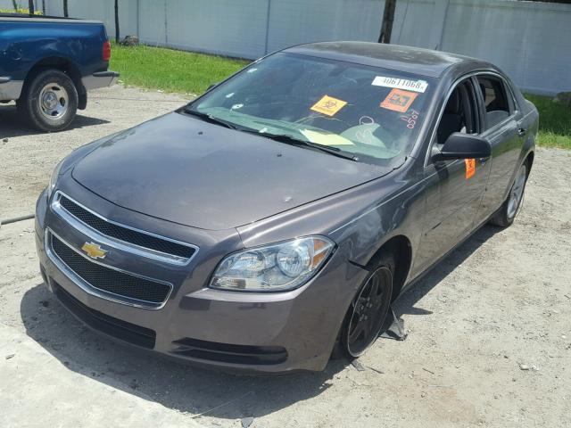 1G1ZB5E18BF160507 - 2011 CHEVROLET MALIBU LS ნაცრისფერი ფოტო 2