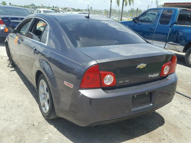 1G1ZB5E18BF160507 - 2011 CHEVROLET MALIBU LS ნაცრისფერი ფოტო 3