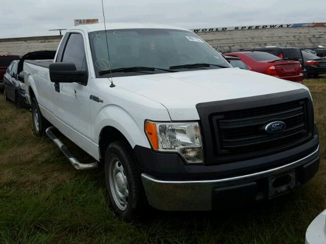 1FTMF1CM1DKD88435 - 2013 FORD F150 WHITE photo 1