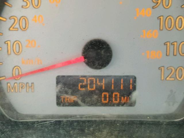 1G8AL52F04Z157825 - 2004 SATURN ION LEVEL BLUE photo 8