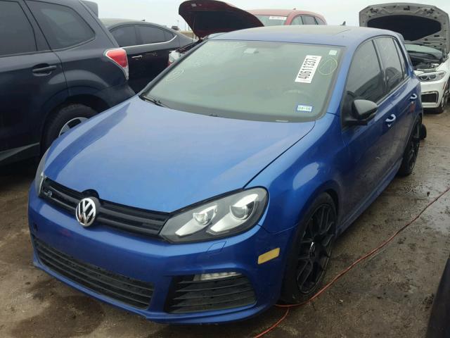 WVWPF7AJ2DW004602 - 2013 VOLKSWAGEN GOLF R BLUE photo 2