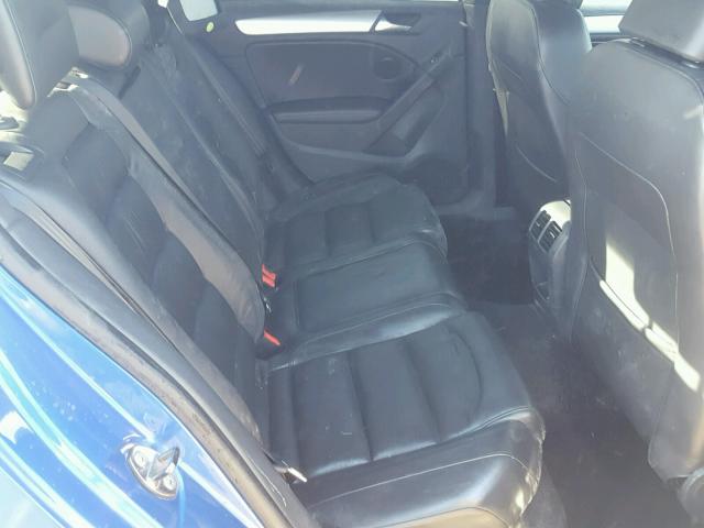 WVWPF7AJ2DW004602 - 2013 VOLKSWAGEN GOLF R BLUE photo 6