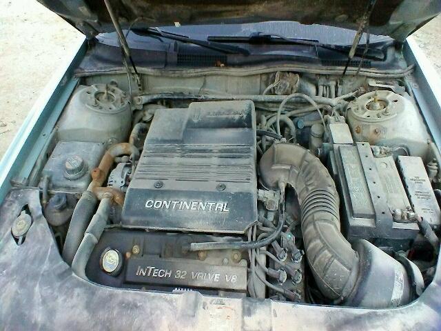 1LNLM97V3VY710375 - 1997 LINCOLN CONTINENTA BLUE photo 7