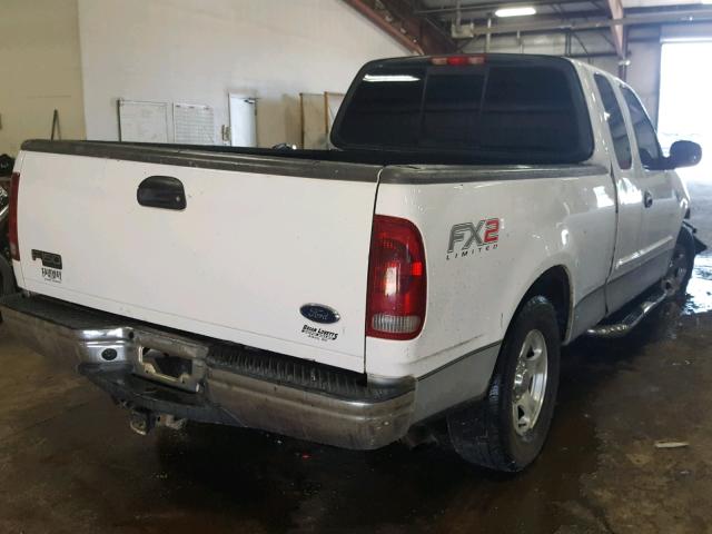 2FTRX17W14CA24633 - 2004 FORD F-150 HERI WHITE photo 4