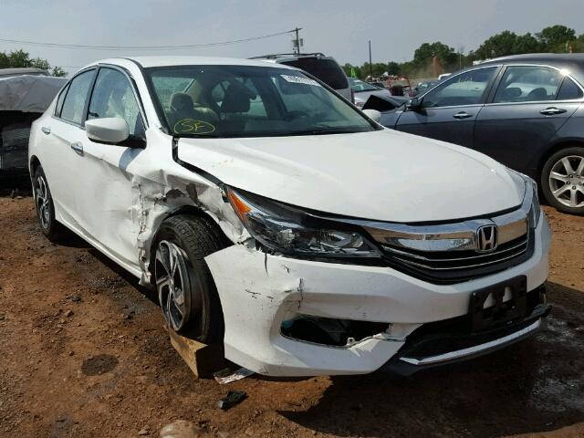 1HGCR2F34GA046792 - 2016 HONDA ACCORD WHITE photo 1