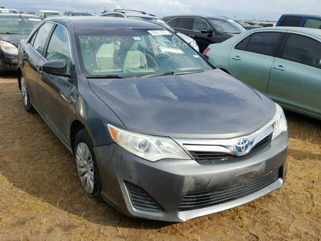 4T1BD1FK7CU020282 - 2012 TOYOTA CAMRY GREEN photo 1