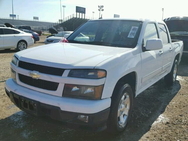 1GCDSCDE9A8111278 - 2010 CHEVROLET COLORADO L WHITE photo 2