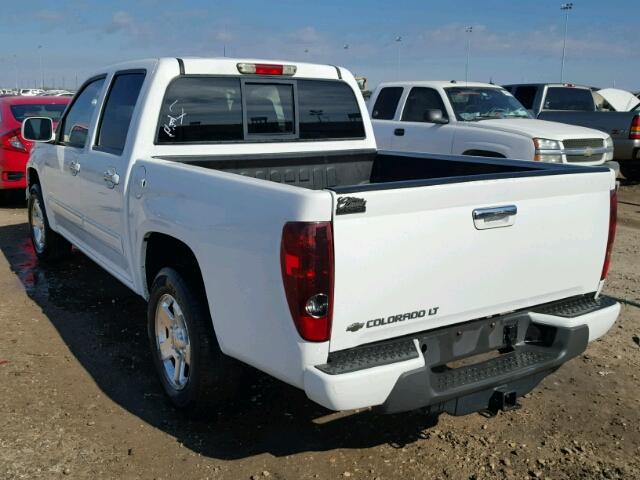 1GCDSCDE9A8111278 - 2010 CHEVROLET COLORADO L WHITE photo 3