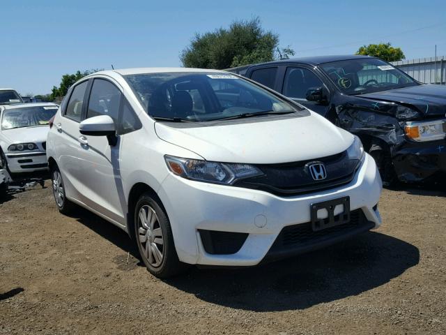 JHMGK5H58GX029347 - 2016 HONDA FIT LX WHITE photo 1