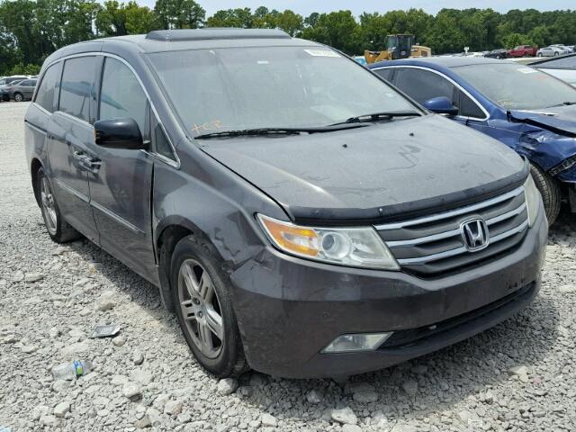 5FNRL5H98DB004335 - 2013 HONDA ODYSSEY TO GRAY photo 1