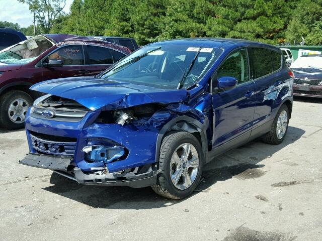 1FMCU0GX6EUD63001 - 2014 FORD ESCAPE SE BLUE photo 2