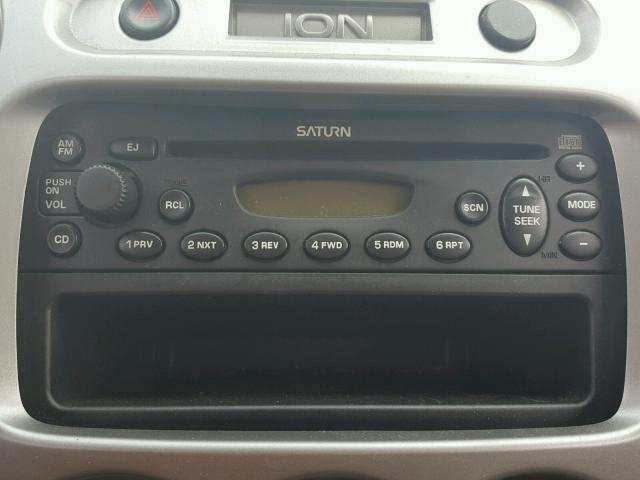 1G8AJ52F64Z193900 - 2004 SATURN ION LEVEL BLUE photo 9