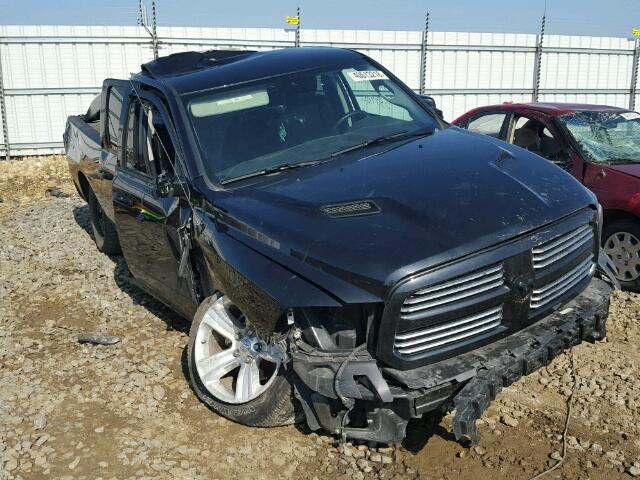 1C6RR7HT1GS214618 - 2016 RAM 1500 SPORT BLACK photo 1