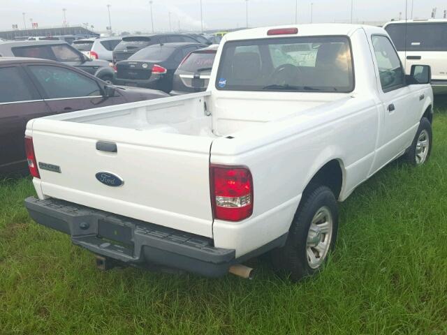 1FTKR1AD1BPA08432 - 2011 FORD RANGER WHITE photo 4