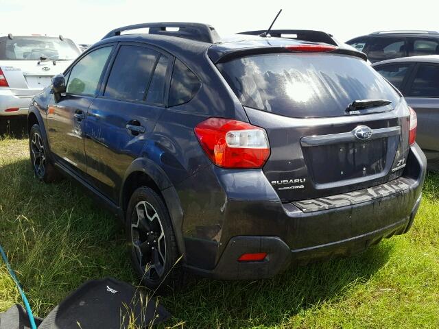 JF2GPACC9D1849213 - 2013 SUBARU XV CROSSTR BLUE photo 3