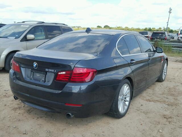 WBAFR7C54DC823547 - 2013 BMW 535 I GRAY photo 4