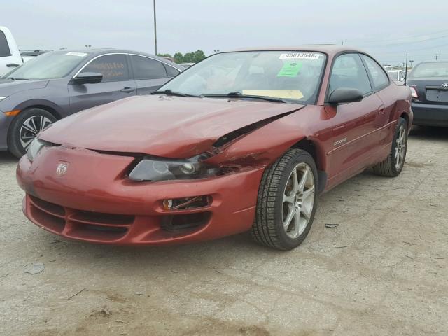 4B3AU52N7WE142128 - 1998 DODGE AVENGER ES BURGUNDY photo 2