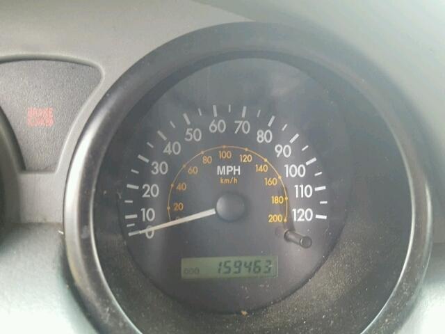 KL1TJ52614B238658 - 2004 CHEVROLET AVEO LS BLACK photo 8