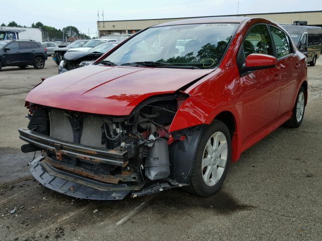 3N1AB6AP6CL671468 - 2012 NISSAN SENTRA 2.0 RED photo 2