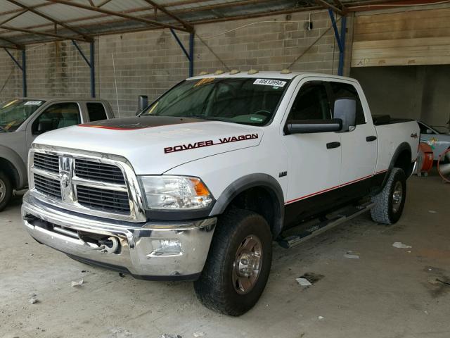 3D7TT2CT9BG511653 - 2011 DODGE RAM 2500 WHITE photo 2