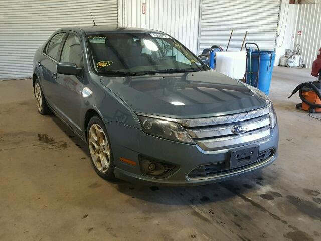 3FAHP0HA6BR143989 - 2011 FORD FUSION BLUE photo 1