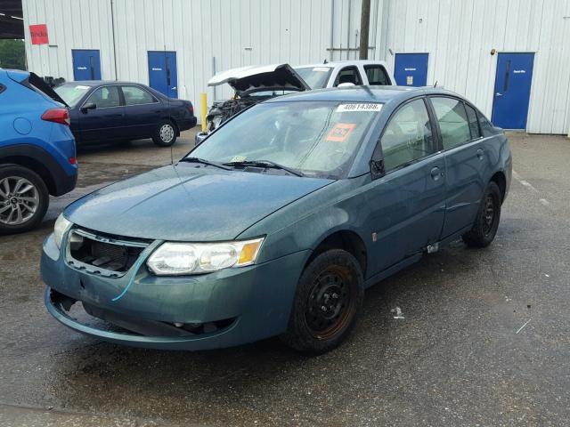 1G8AJ55F56Z105823 - 2006 SATURN ION LEVEL GREEN photo 2