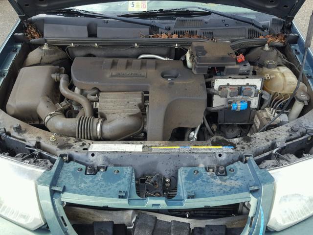 1G8AJ55F56Z105823 - 2006 SATURN ION LEVEL GREEN photo 7