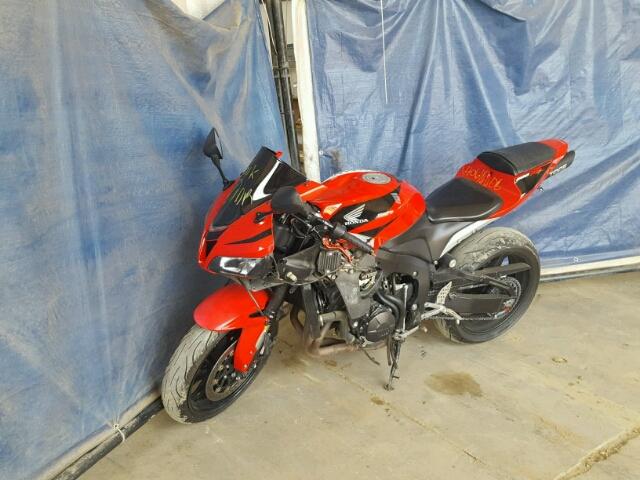 JH2PC40087M009939 - 2007 HONDA CBR600 RR RED photo 2