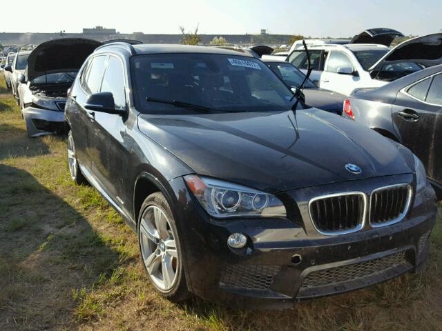 WBAVM5C5XFVV93809 - 2015 BMW X1 BLACK photo 1