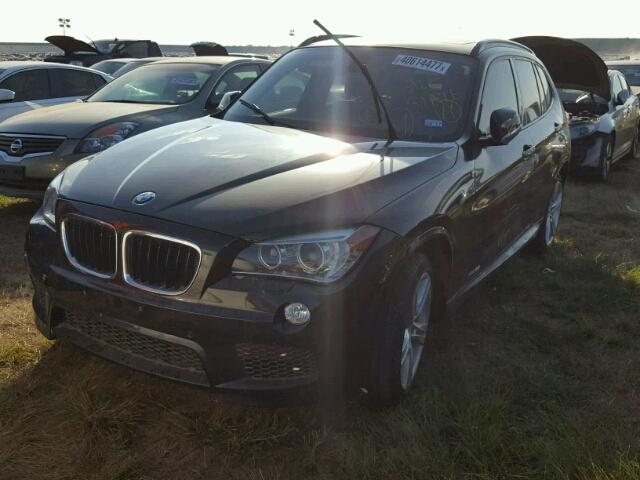 WBAVM5C5XFVV93809 - 2015 BMW X1 BLACK photo 2