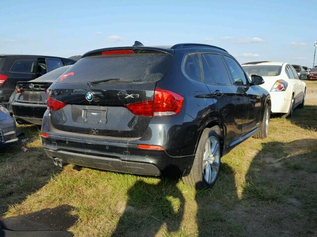 WBAVM5C5XFVV93809 - 2015 BMW X1 BLACK photo 4