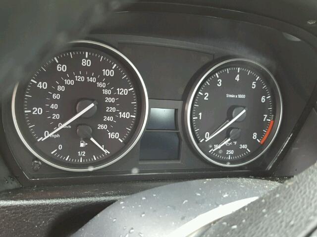 WBAVM5C5XFVV93809 - 2015 BMW X1 BLACK photo 8