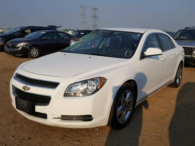 1G1ZC5E07AF312571 - 2010 CHEVROLET MALIBU 1LT თეთრი ფოტო 2
