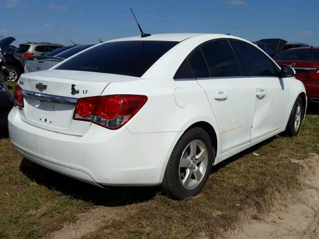 1G1PC5SB6D7275217 - 2013 CHEVROLET CRUZE LT WHITE photo 4