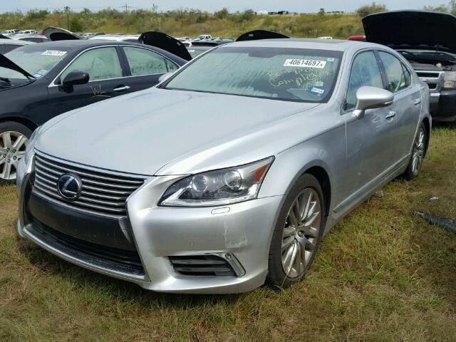 JTHBL5EF9G5141042 - 2016 LEXUS LS SILVER photo 2