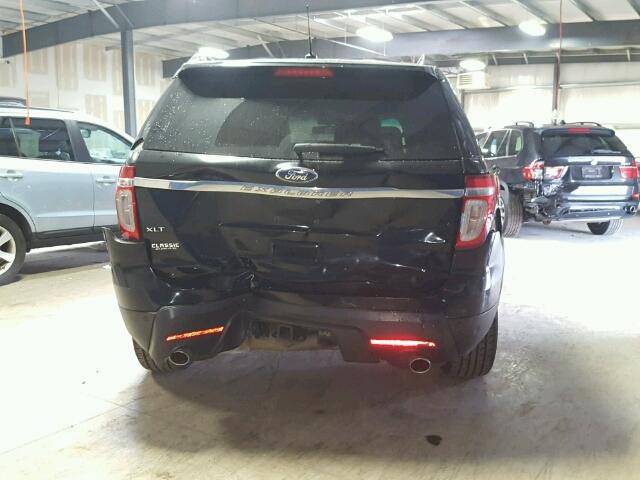 1FMHK7D82CGA38150 - 2012 FORD EXPLORER X BLACK photo 9